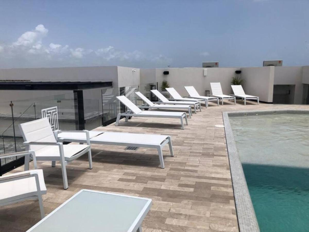 Deluxe Aparment Whit Beach & Ocean View 8 Pax Плая дел Кармен Екстериор снимка