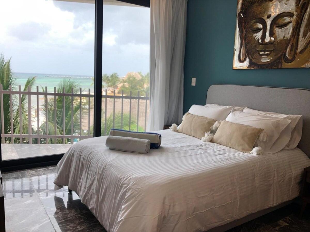 Deluxe Aparment Whit Beach & Ocean View 8 Pax Плая дел Кармен Екстериор снимка